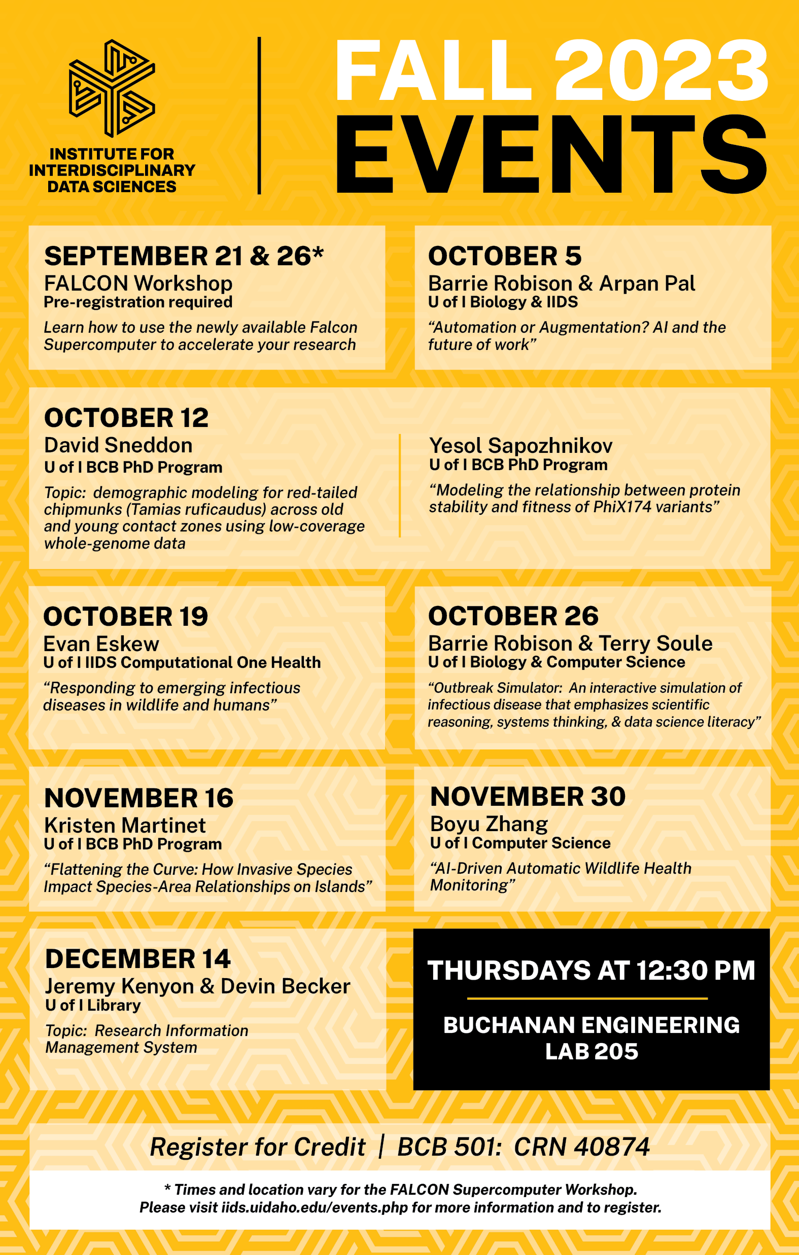 Events-poster