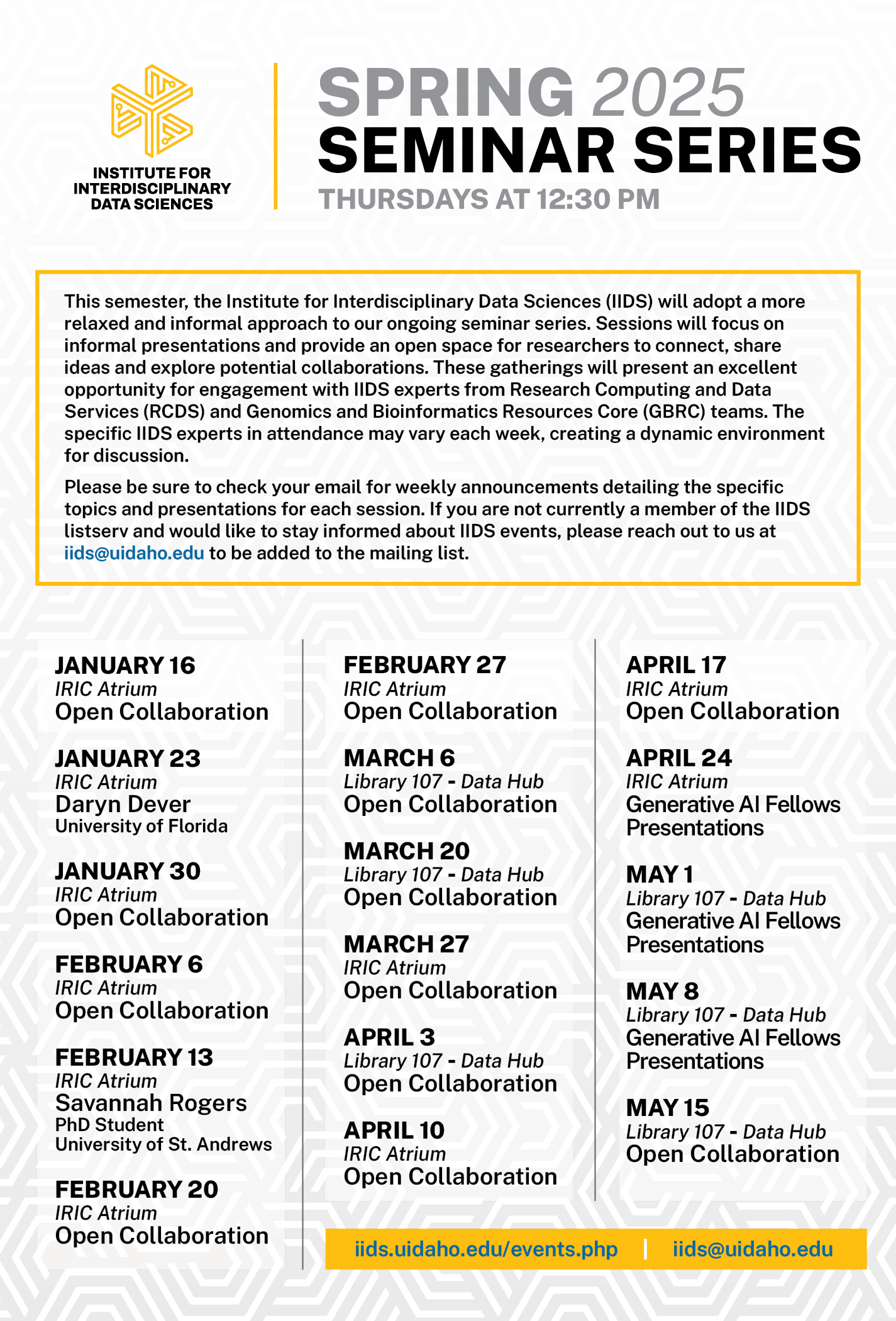Events-poster
